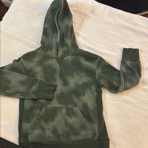 All in Motion Green Tie-Dye Kids Hoodie